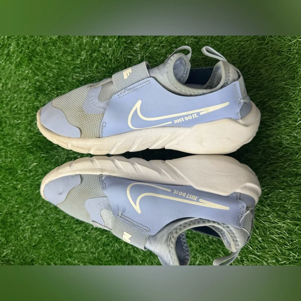 Nike (GS) Nike Flex Runner 2‎ 'Cobalt Bliss White' DJ6038-400 Kids 4.5Y